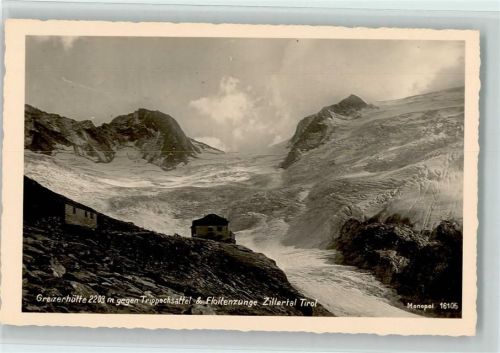 Greizer Hütte - Greizerhütte gegen Trippachsattel und Floitenzunge