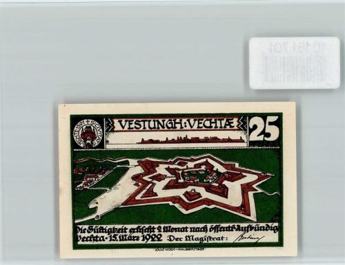 49377 W2848 Vechta - Notgeld Veste