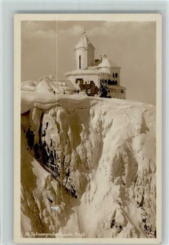 1934 Winter - Schneegrubenbaude AK