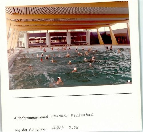 Duhnen Foto montiert auf Karton