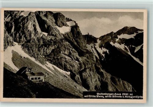 Waltenberger Haus - Wilde Mann Wilde Männle und Rothgundspitze