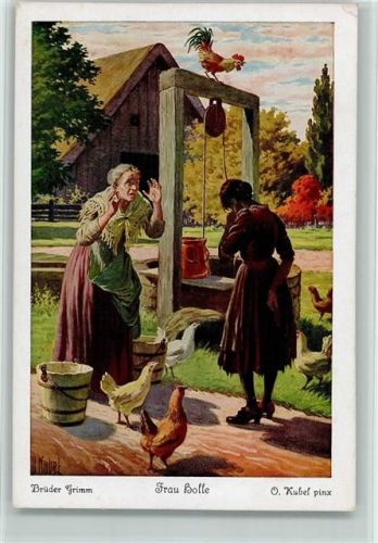 Nr. 6 Frau Holle Uvachrom Serie 139 Nr. 3799 AK