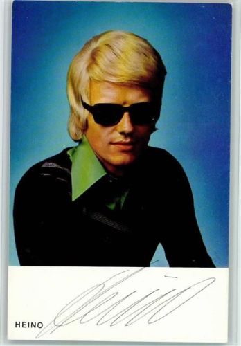 Heino mit Autogramm