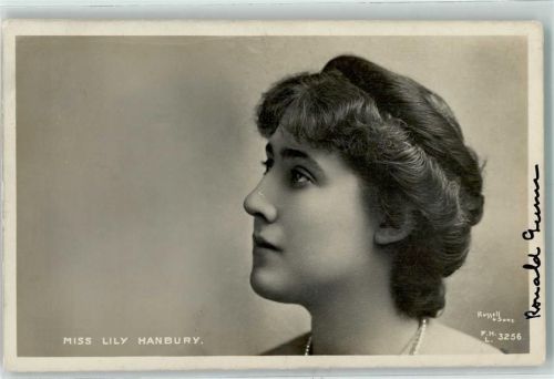 1904 Miss Lily Hanbury - Frauenschönheit - Foto Russell & Sons
