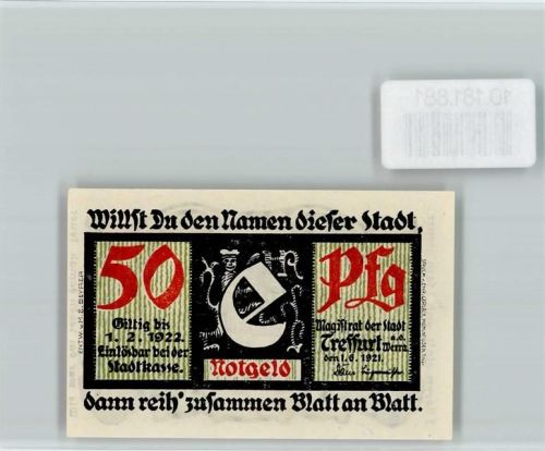 Treffurt Notgeld Amtshaus