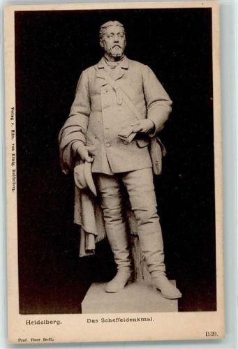 1905 Scheffeldenkmal in Heidelberg AK