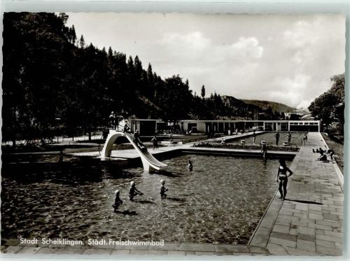 Schelklingen Städt. Freibad Wasserrutsche