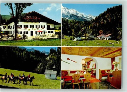 82467 W8101 Elmau - Alpengut Gasthaus Reiter