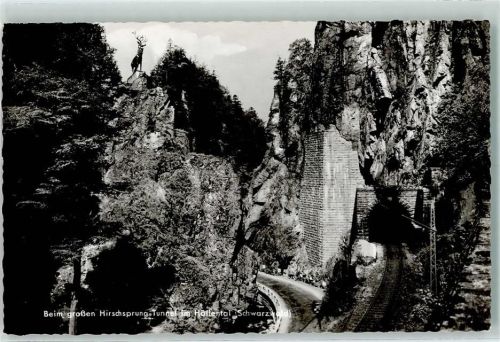 Höllental - Beim großen Hirschsprung-Tunnel