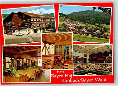 93485 W8491 Rimbach , Oberpf - Hotel Bayer. Hof Metzgerei