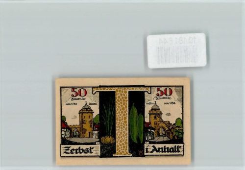 Zerbst Notgeld Frauentor
