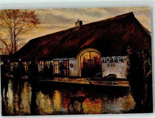 Oeversee Romantik-Hotel Historischer Krug sign.