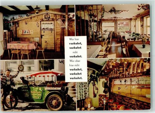 87642 W8959 Trauchgau - Cafe Gletscherspalte Oldtimer