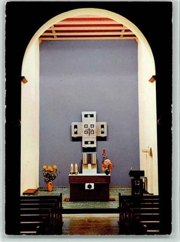 Bad Kath. Kirche St. Marien Innenansicht Altar