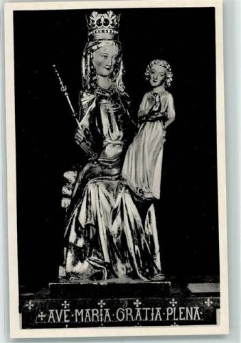 65399 W6229 Kiedrich , Rheingau - Pfarrkirche Madonna