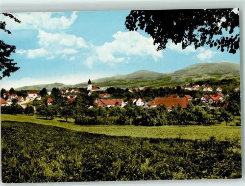 Obersasbach Rückseite mit Abschürfungen bzw Kleberesten