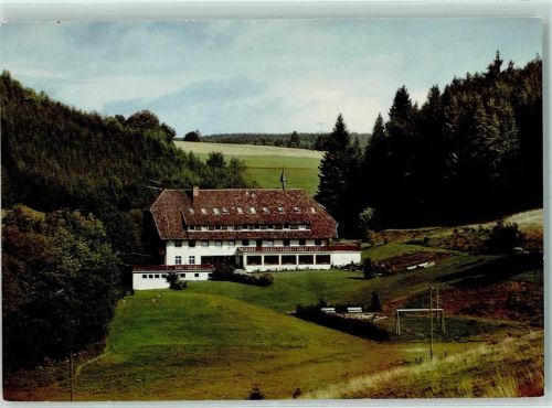 Grafenhausen Rückseite mit Abschürfungen bzw Kleberesten VdH Erholungsheim Heimkehrerdank