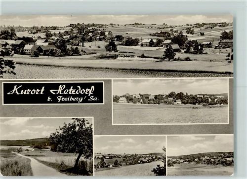 Hetzdorf Rückseite mit Abschürfungen bzw Kleberesten