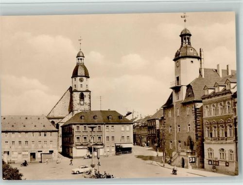 04626 O7420 Schmölln , Thür - Marktplatz