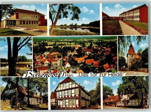 30900 W3002 Bissendorf , Han - Rückseite mit Abschürfungen bzw Kleberesten