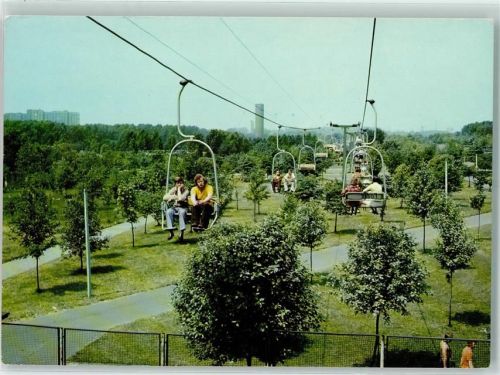 Kattowitz Wojewodzki Park Kultury i Wypoczynku Kolejka linowa Elka