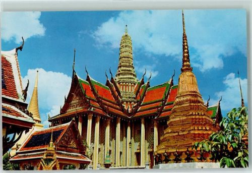Bangkok Inside the grounds of Wat Phra Keo Emerald Buddha Temple