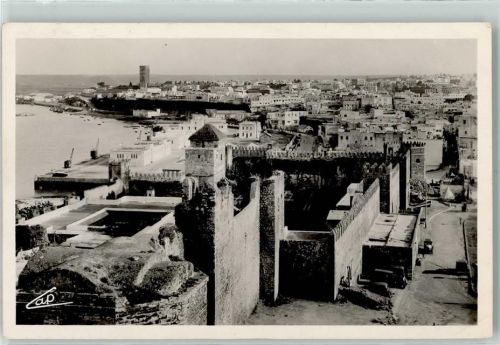 Rabat 1948 Vue generale prise de la Terrasse des Oudaias