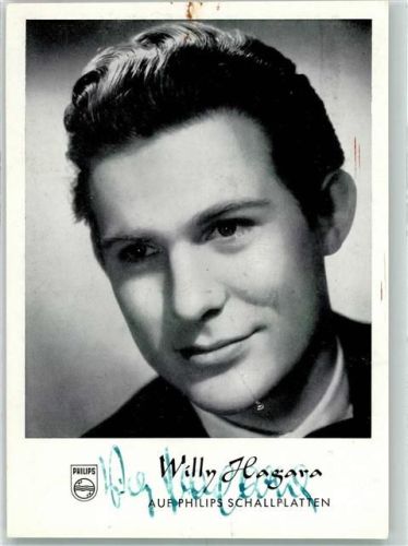 Willy Hagara Originalautogramm