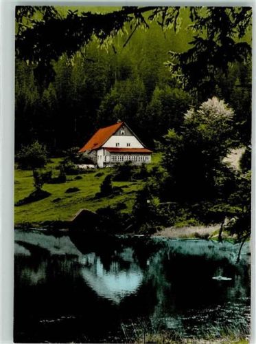93470 W8491 Lohberg b Lam, Oberpf - Gasthaus Seehäusl Kleiner Arbersee
