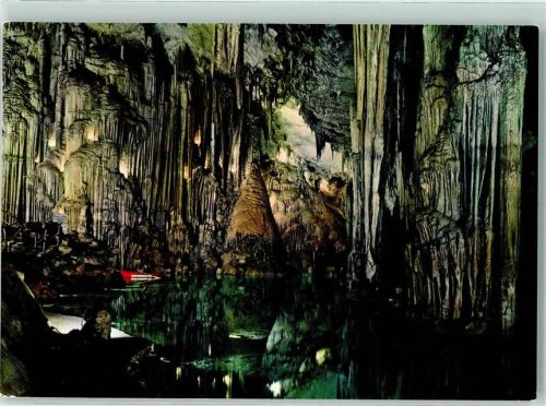 Alghero Grotte di Nettuno Sala dell'Oragano Neptun Grotten Saal der ORgel