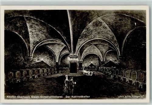 65343 W6228 Eberbach , Kloster - Kloster Staatl. Domänenkellerei Der Kabinettkeller