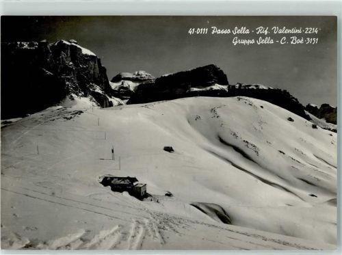 Sellajoch Rif. Valentini Gruppo Sella C. Boè