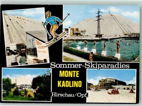 Hirschau Sommer Skiparadies Monte Kaolino Campingplatz Schwimmbad