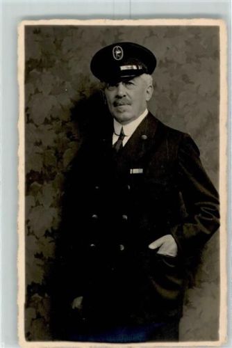 Flensburg 1918 Photo von einem Kapitän