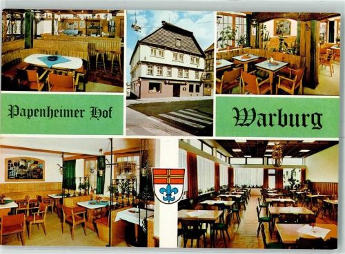 Warburg Gasthaus Papenheimer Hof Innenansicht