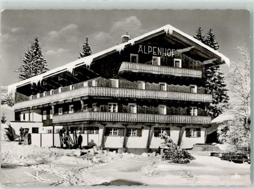 Jungholz Hotel Alpenhof Winter
