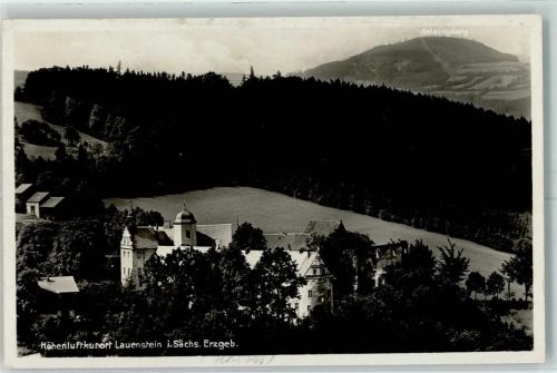 01778 O8246 Lauenstein , Sachs - Scxhloß Lauenstein