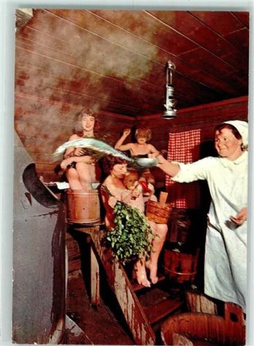 1964 Finnische Sauna AK