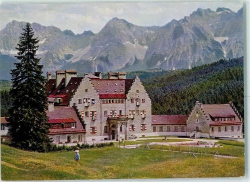 Kranzbach Ev. Erholungsheim Schloß Kranzbach Bayr. Alpen