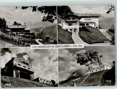 Hitlerhaus von 1933-1952 AK WK II
