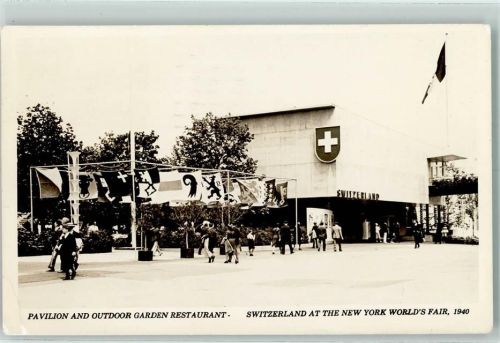 New York City 1940 Words Fair 1940 - Switzerland AK