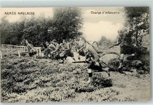 Uniform WK I Armée Anglaise Charge d´infabterue