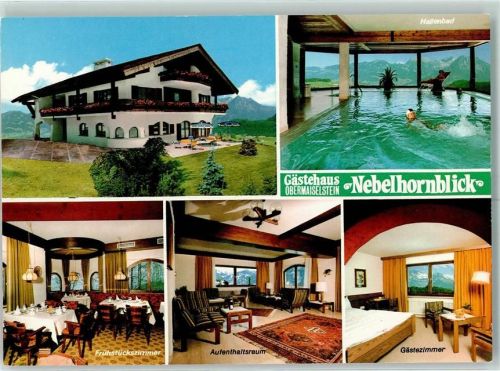 Obermaiselstein Gästehaus Nebelhornblick Innenansicht Schwimmbad