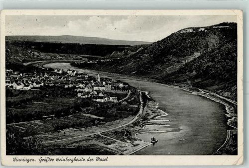 56333 W5406 Winningen , Mosel Gebrauchsspuren Mosel
