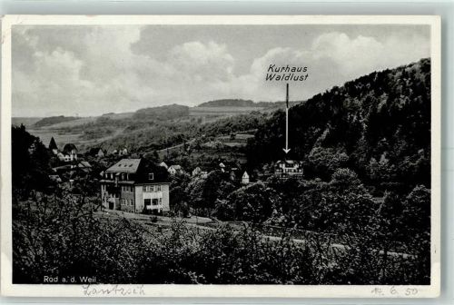 61276 W6395 Rod an der Weil - Hotel Pension Waldlust