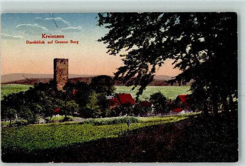 Kreiensen Durchblick auf Greener Burg