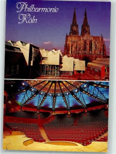 Köln Hohenzollernring Kölner Dom Philharmonie Innenansicht