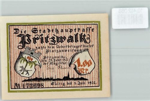 Pritzwalk Notgeld Scharfrichter