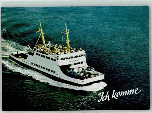 Dagebüll M.S. Insel Föhr erbaut 1968 Liniendienst dagebüll - Wyk - Wittdün