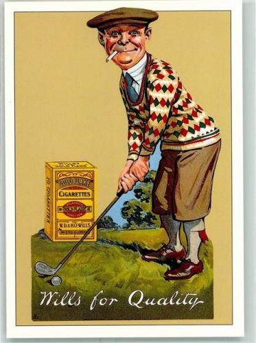 Golf Serie Gold Flake Cigarettes ( Museum Glucester ) Zigarette